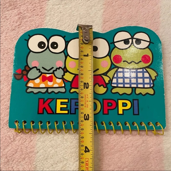 Vintage Sanrio Keroppi Mini Notepad Paper Book - Picture 10 of 10